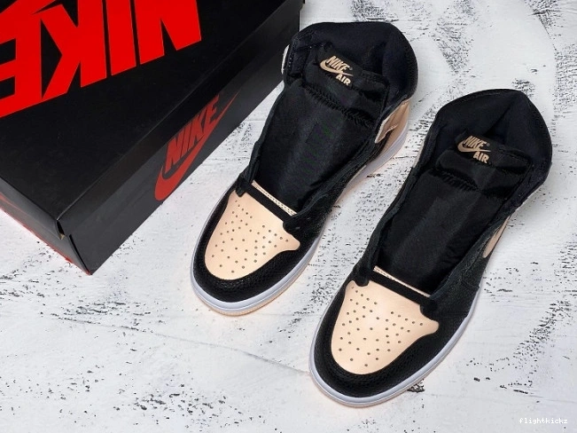 Tint Retro Air 1 Black High Crimson Jordan 555088-081 1119